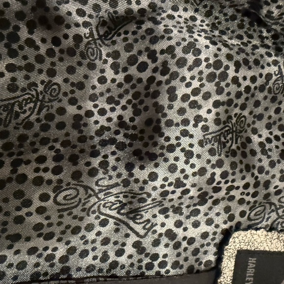 Harley-Davidson Women's Leather Jacket - Distressed Gray - Picture 6 of 11